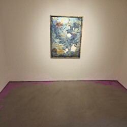 ClaudiCemento microcement deck on the walls installed by SOBO. Commercial - Art Gallery