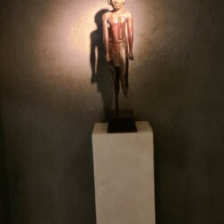 ClaudiCemento microcement deck on the walls installed by SOBO. Commercial - Art Gallery