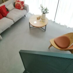 ClaudiCemento Microcement Deck, matt finish. Residential floor