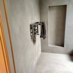 Microcement in a bathroom by SOBO Bathroom