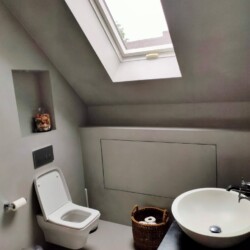 Microcement in a bathroom by SOBO Bathroom